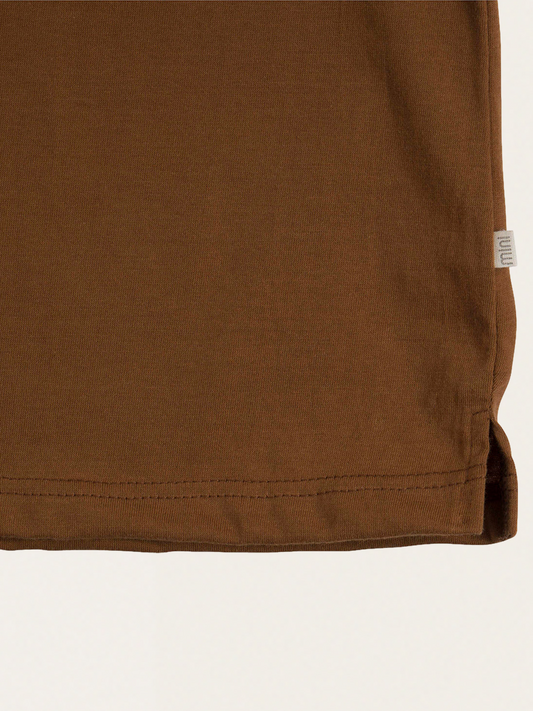Luźny T-shirt z organicznej bawełny - 18/24M Amber
