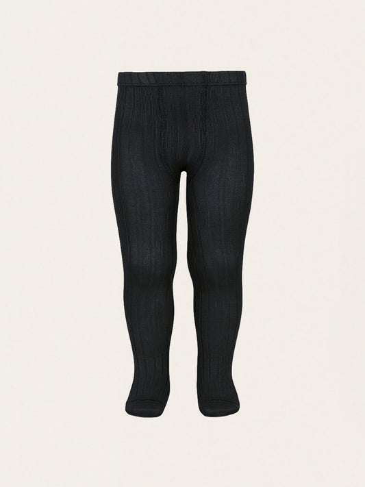 Prążkowane rajstopy basic