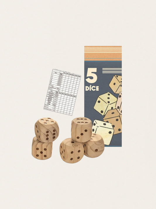 Klasyczne drewniane kości