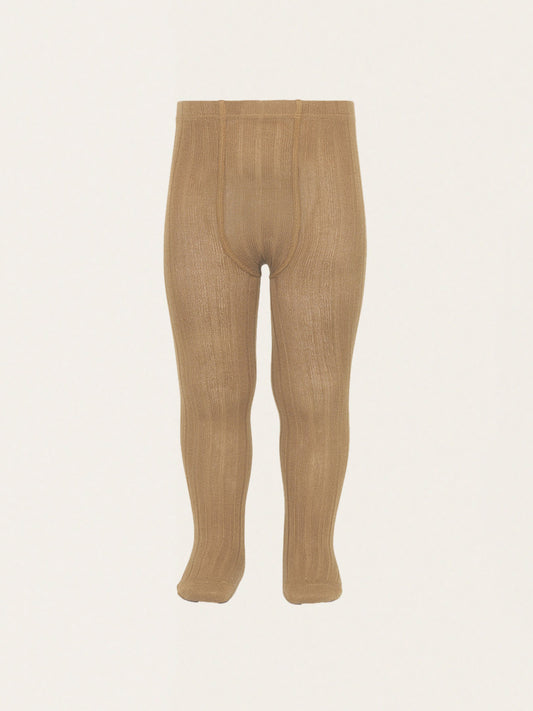 Prążowane rajstopy basic