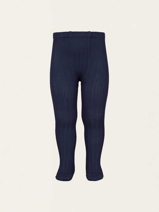 Prążowane rajstopy basic