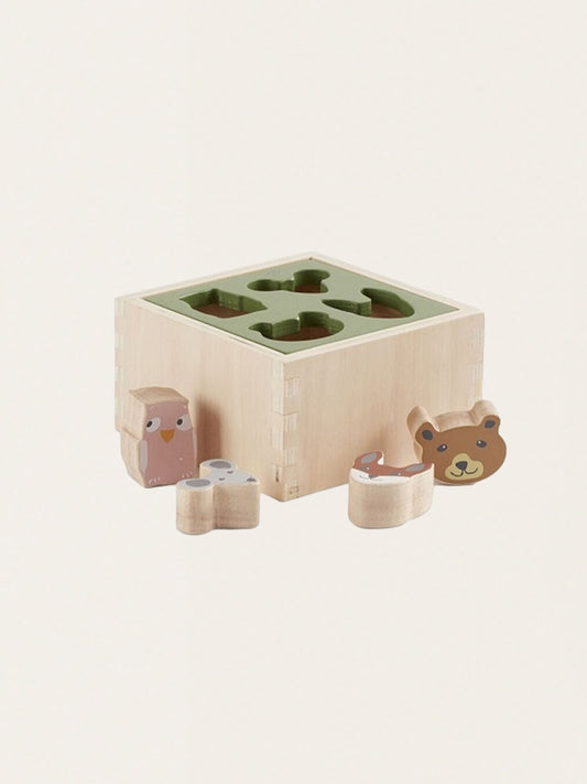 Drewniany sorter ze zwierzątkami Edvin