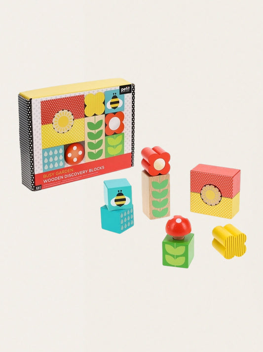 Drewniane klocki sensoryczne