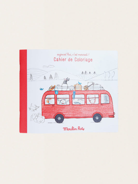 Kolorowanka W drodze na wakacje