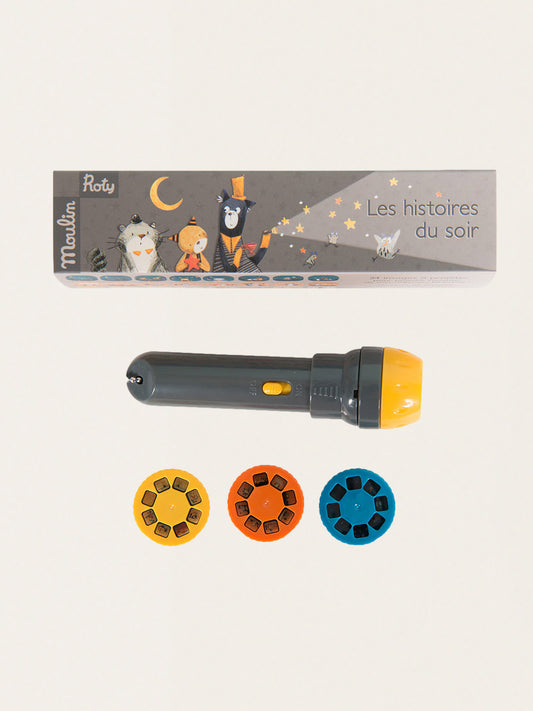 Latarka z projektorem bajek