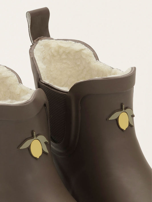 Ocieplane kalosze Roi Chocolate Brown