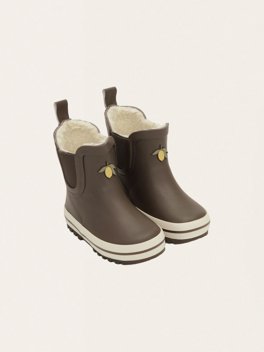 Ocieplane kalosze Roi Chocolate Brown