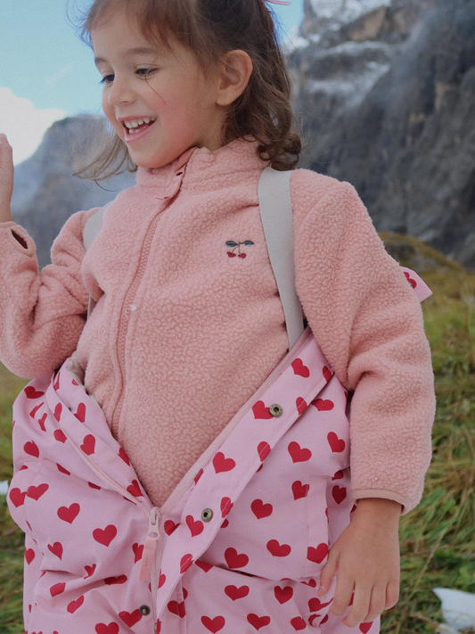 Polarowa bluza Thermy Cameo Brown