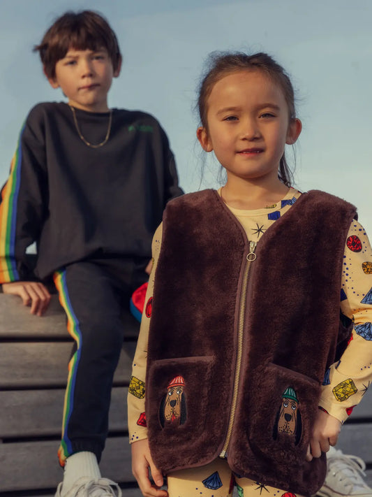 Bawełniana Bluza Rainbow Stripes