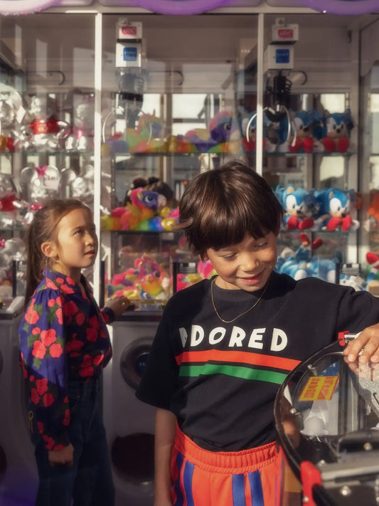 Bawełniana koszulka Adored Black