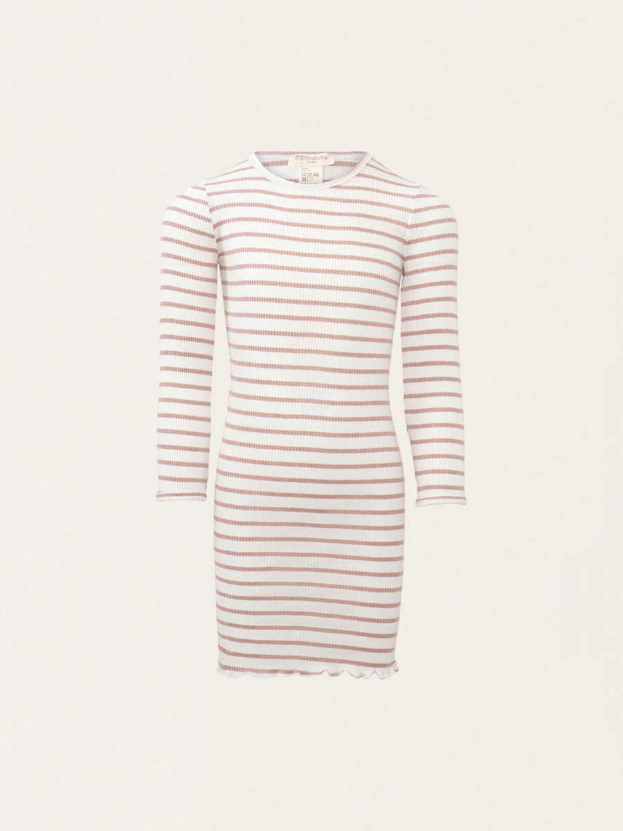 Jedwabna sukienka Bina Dusty Stripes