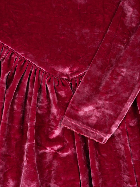 Sukienka welurowa Carlito Dress