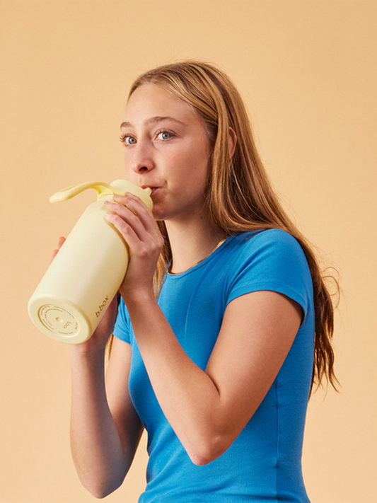 Butelka termiczna - bidon ze składanym ustnikiem 1l