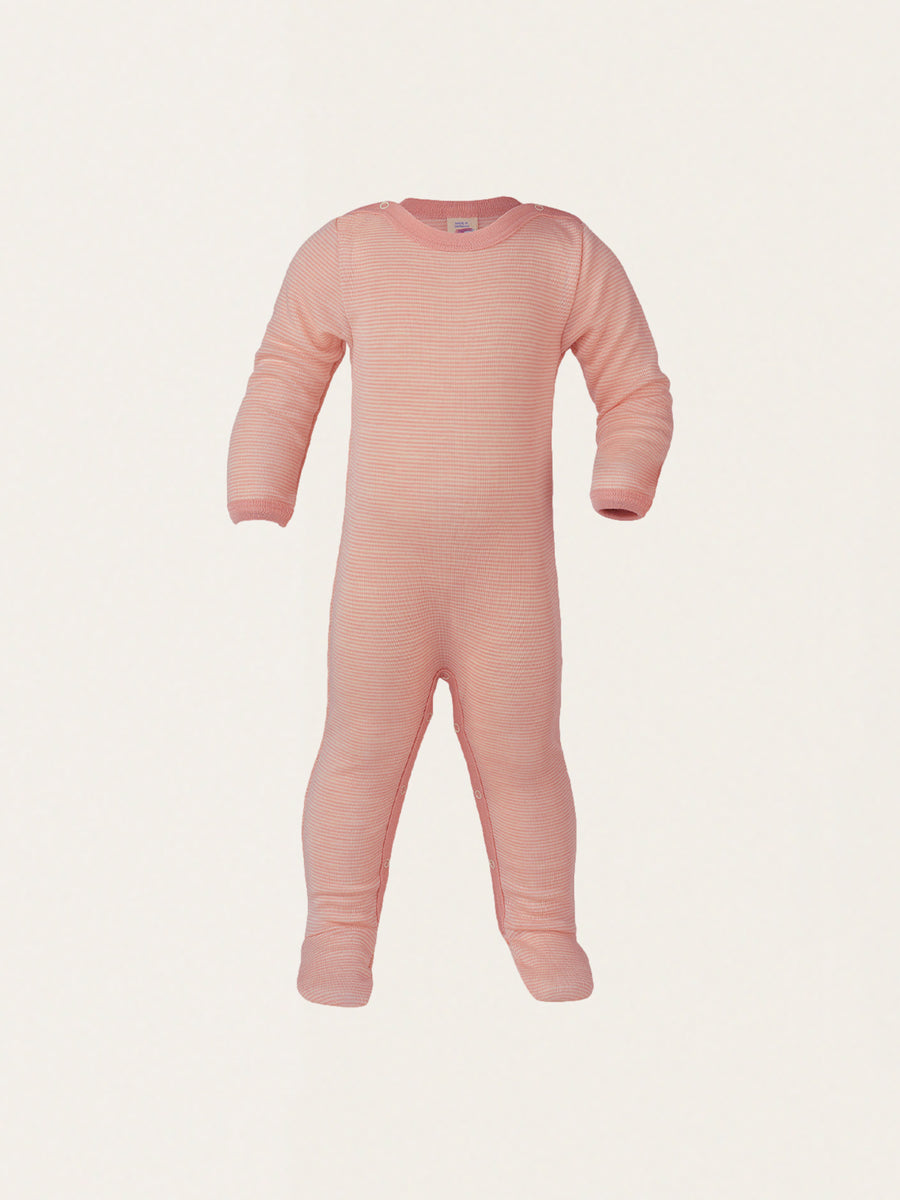 Miękkie śpioszki z wełny i jedwabiu