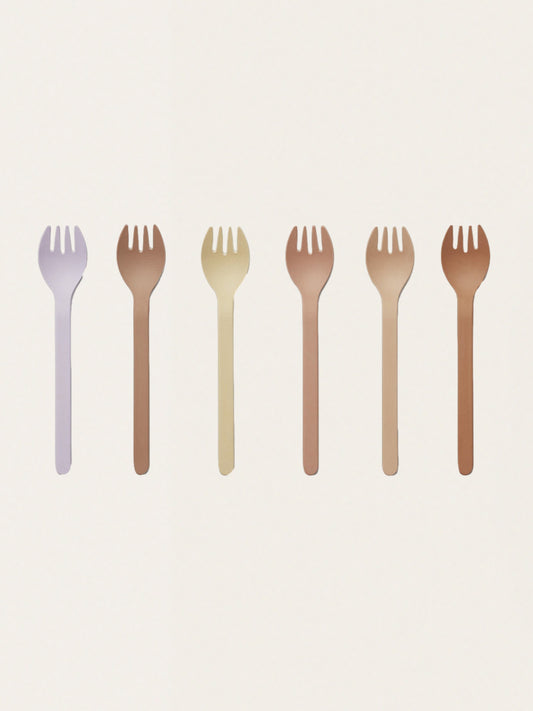 Zestaw pierwszych widelców Erin 6 szt.