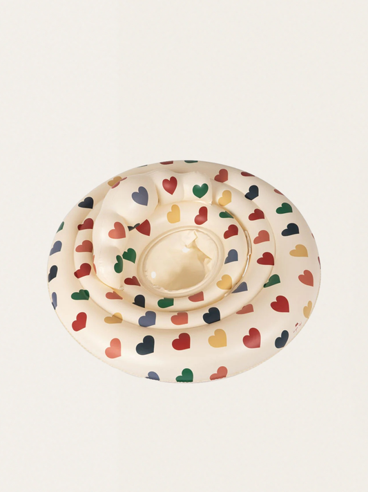 Dmuchane koło z siedziskiem dla niemowląt Bon Coeur Colore