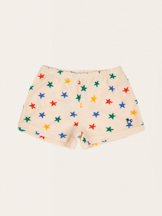 Krótkie spodenki frotte Baby Multicolor Stars