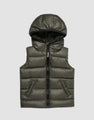 Kamizelka z naturalnym puchem BLACK