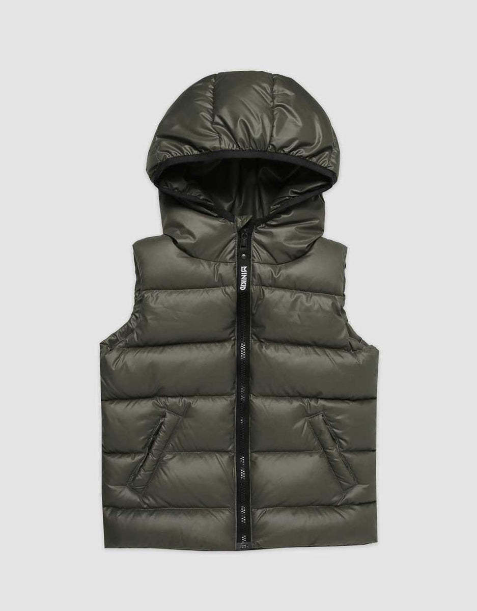 Kamizelka z naturalnym puchem BLACK