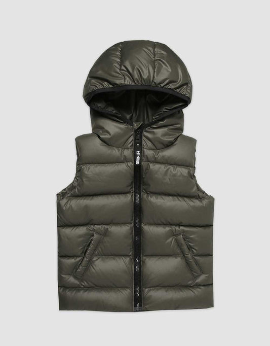 Kamizelka z naturalnym puchem BLACK