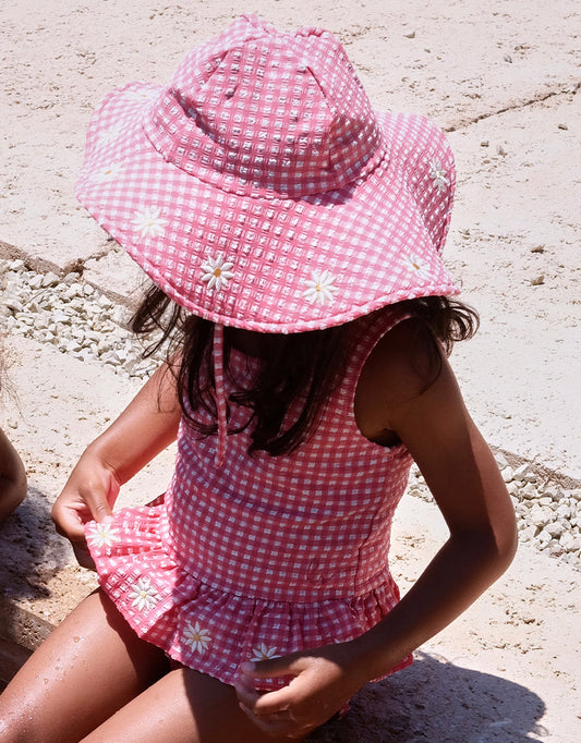 Kapelusz kąpielowy z filtrem UV Soline