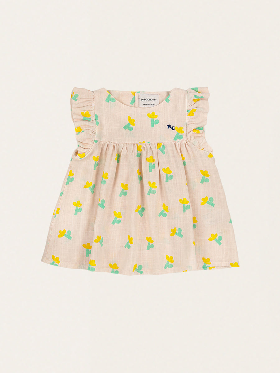 Zwiewna sukienka Baby Sea Flower all over