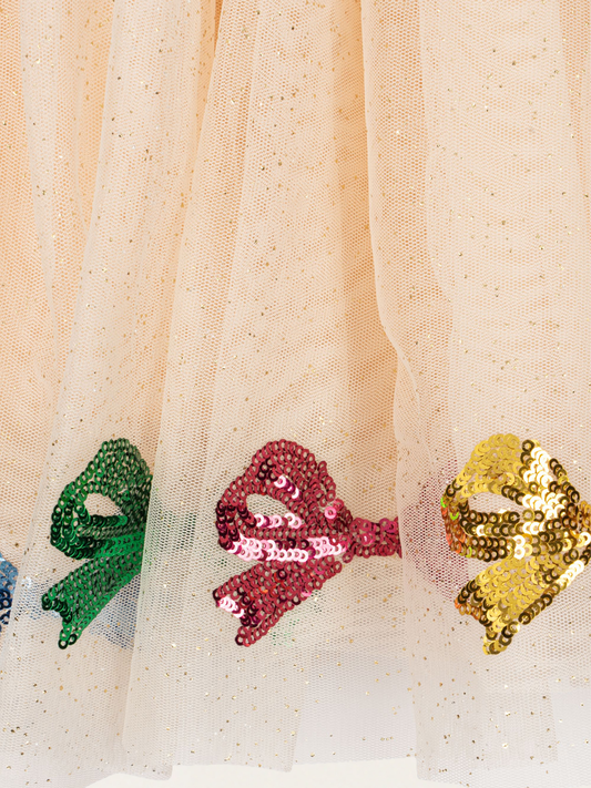 Efektowna tiulowa sukienka Mei