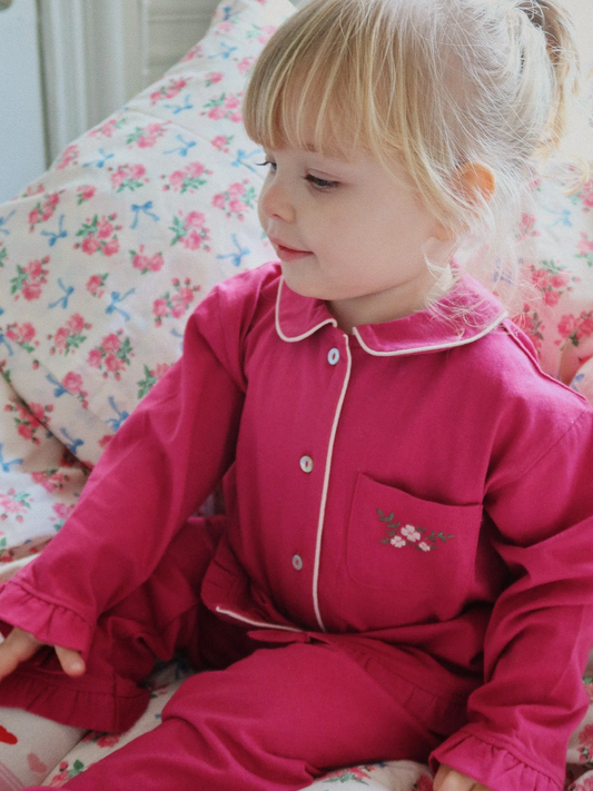 Piżama dwuczęściowa Pio Sangria