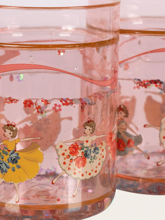 Brokatowe szklanki 2 szt. Tip Toe Twinkle