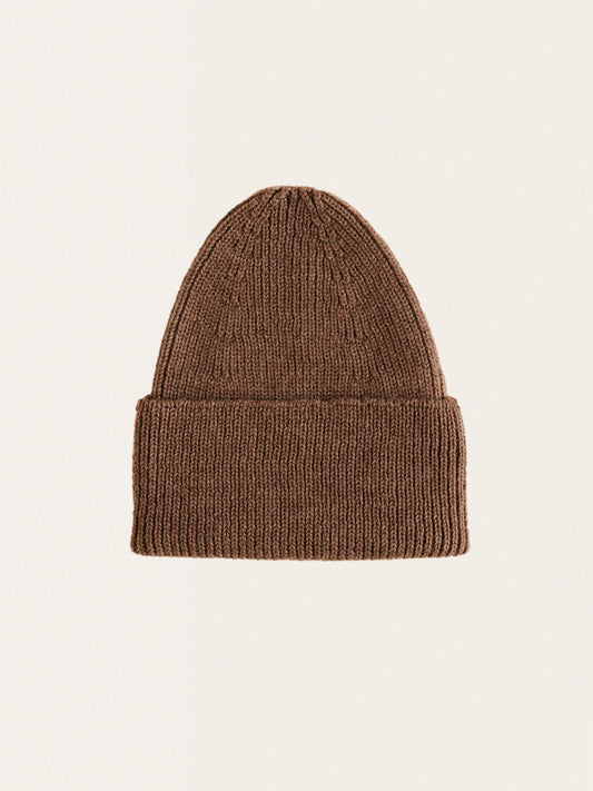 Fonzie Erwachsenen-Mütze aus gerippter italienischer Merinowolle