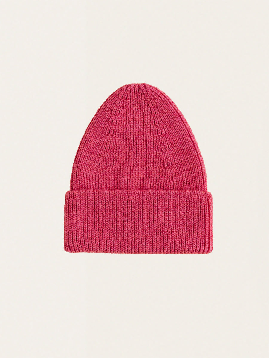 Prążkowana czapka z włoskiej wełny merino Fonzie Adult