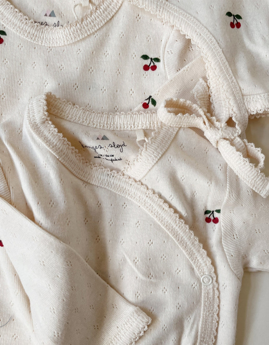 Bawełniane śpioszki GOTS Minnie Newborn