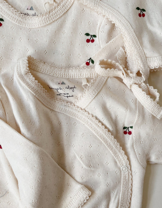 Bawełniane śpioszki GOTS Minnie Newborn