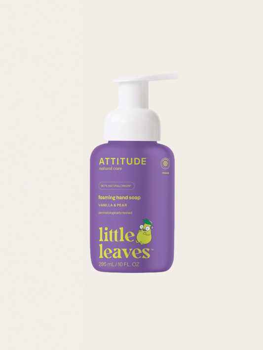 Naturalne mydło w piance do rąk dla dzieci Gruszka i Wanilia