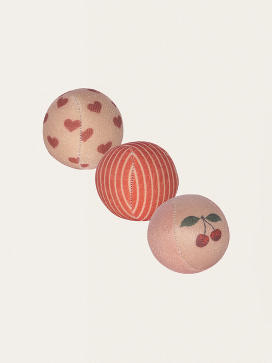 Zestaw 3 neoprenowych piłek na plażę i do wody