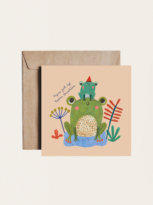 Kartka okolicznościowa - Dzień Mamy i Taty - Happy To Be Your Kid