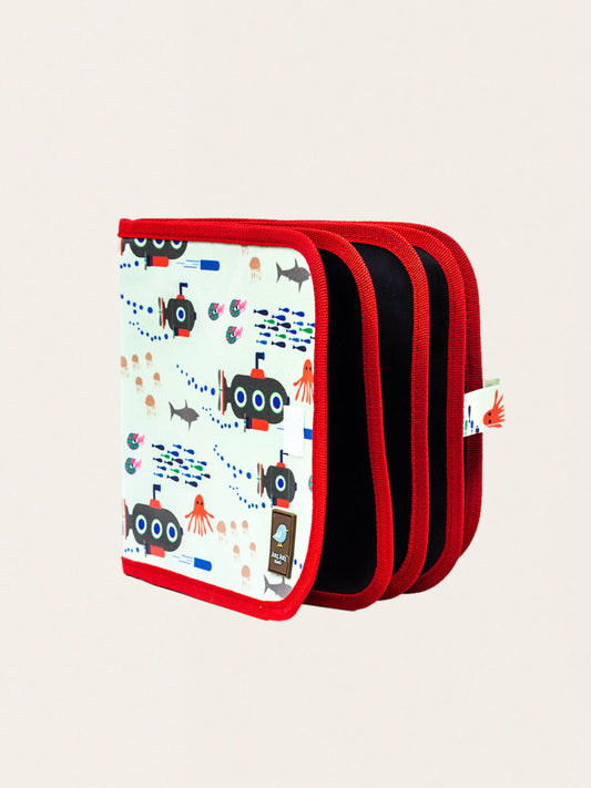 Książeczka / kolorowanka ze zmywalnymi stronami submarine