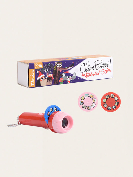 Latarka z projektorem bajek