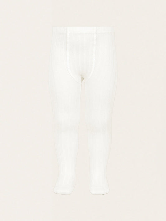 Prążowane rajstopy basic