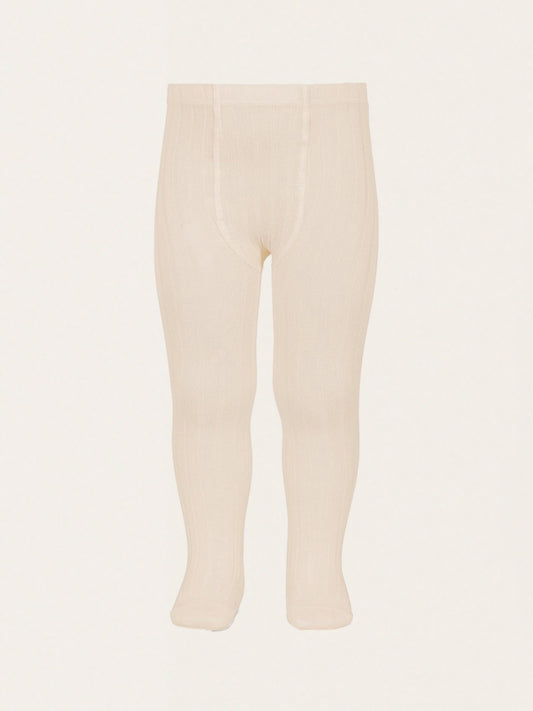 Prążowane rajstopy basic