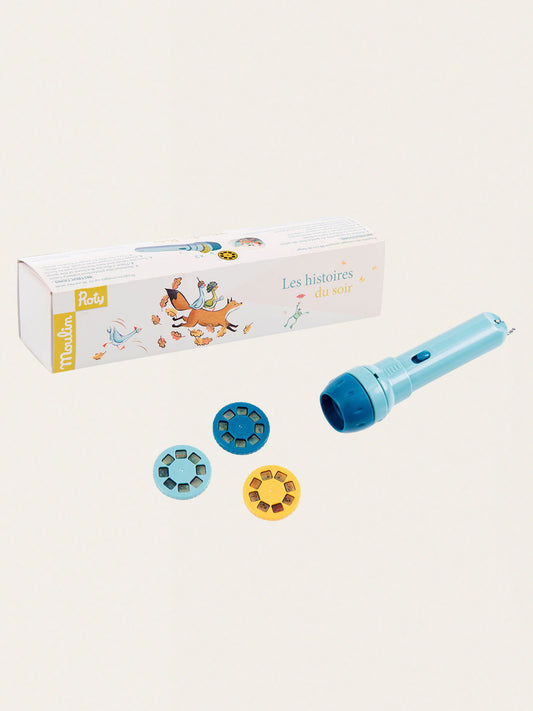 Latarka z projektorem bajek