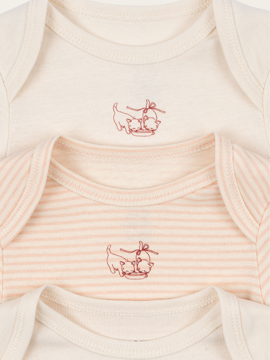 Bawełniane body Fio 3 szt.