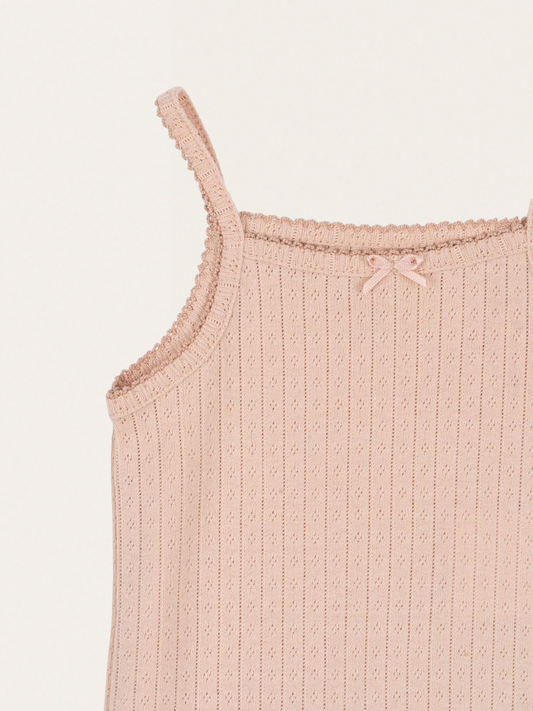 Bawełniane body na ramiączkach Minnie GOTS