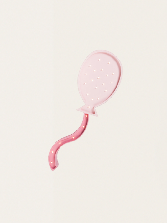 Lampka z litego drewna sosnowego - Balon