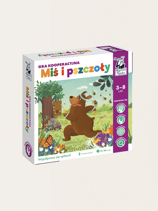 Miś i pszczoły. Gra kooperacyjna