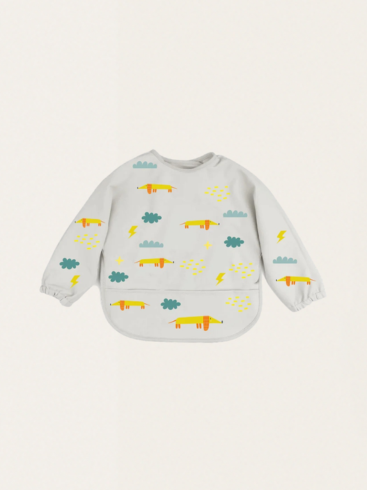 Śliniak / fartuszek z długim rękawem