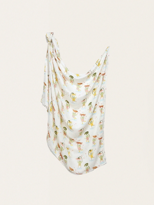 Otulacz muślinowy bambusowy