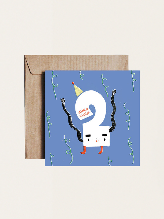 Kartka urodzinowa Happy Birthday Two - 2