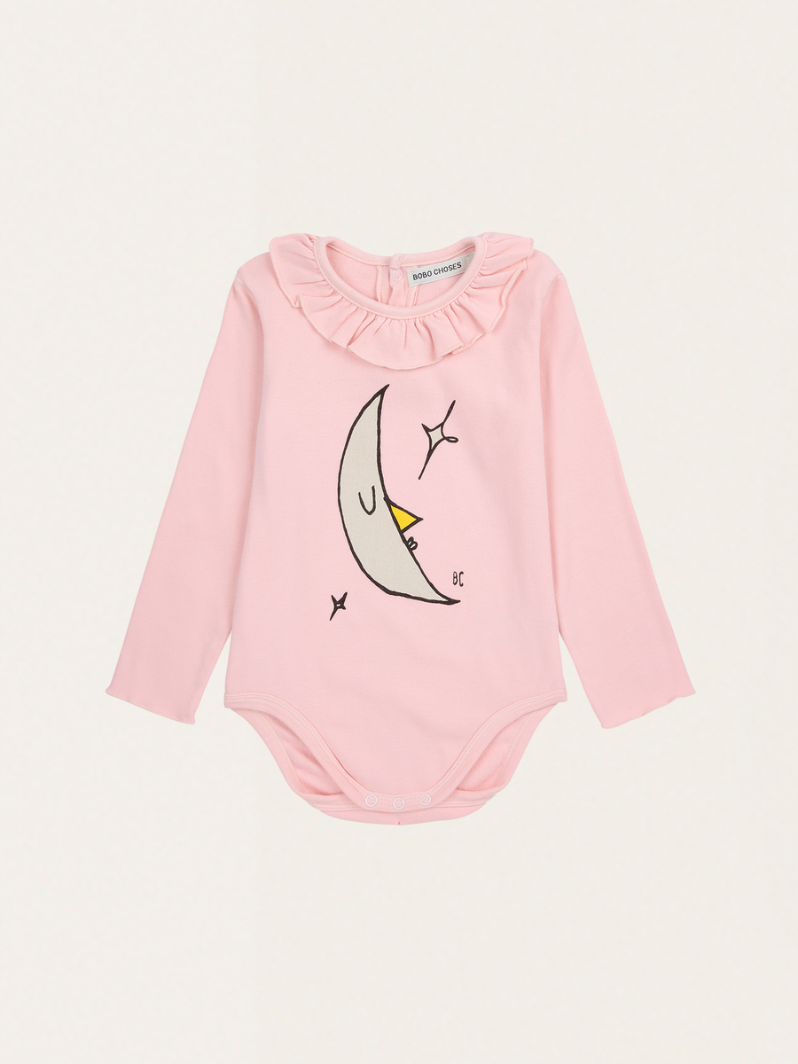 Bawełniane body z kołnierzykiem Baby