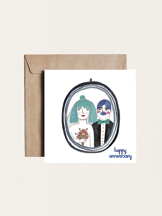Kartka okolicznościowa - Ślub - Happy Aniversary